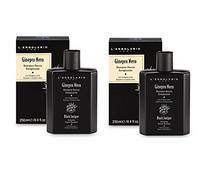 L 'Erbolario - enebro negro Shampoo Ducha Energizante (2 paquetes de 250 ml & # x25CF; Purificante & # x25CF; Hidratante & # x25CF; Tonificante