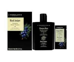 L´ERBOLARIO I0096588 negro Juniper Energizante ducha Champú, único