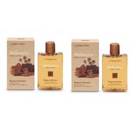 L 'Erbolario - Meharees bagnoschiuma con extracto de Dattero y mirra 250 ml - 2 Paquetes