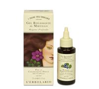 L 'erbolario pelo Colores Gel con Heide lbeere - unas mahagon irot, 70 ml