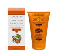 L'Erbolario – Leche bronceadora – Zanahoria, jojoba y nogal – SPF 10