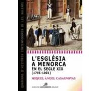 L Esglesia A Menorca En El Segle Xix (1795-1901)