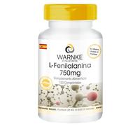 L-Fenilalanina 750mg - Vegana - Aminoácido - 120 comprimidos | Warnke Vitalstoffe - Calidad de farmacia alemana