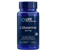 L-Glutamina, 500mg - 100 vcaps