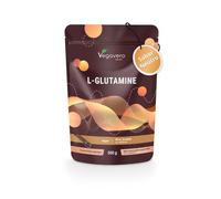 L Glutamina en Polvo | 500 g 100% PURA | Materia Premium: AMINOFERMENT | Recuperador muscular + Resistencia | 100 Porciones | Sin Sabor & Sin Aditivos | Vegano | Vegavero