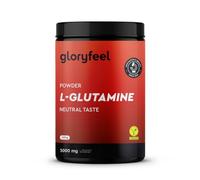 L-Glutamina en Polvo 600g - 120 Tomas L Glutamina Pura - Sin sabor y ultrafina - 100% Glutamina Micronizada - Altamente dosificado - Vegano, Sin Gluten, ni Aditivos - Probada en laboratorio