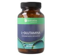 L-Glutamina Kyowa | 120 cápsulas | Naturitas Essentials | Máxima pureza | Recuperación muscular y digestiva | Aminoácidos y Proteínas