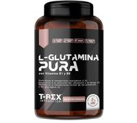 L-Glutamina Pura | Estimula el aumento de la hormona del crecimiento (GH) | Reduce la fatiga post-entrenamiento | Suplemento de Glutamina Aminoácido 150 comprimidos T-Rex Integratori.