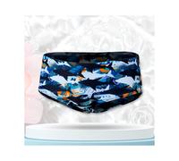 (L-Grigio scuro Giant Shark-Nero cenere) Ruihuan Costume da bagno da uomo e comodi costumi da bagno