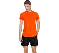l&j Camiseta Padel para Hombre/Mujer - Ropa Deportiva Transpirable y de Secado Rápido - Ideal para Padel, Tenis y Fitness - Cómoda y Ligera (FR/ES, Números, 48, Regular, Regular, Fluo)