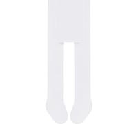 L&K-II 1 paquete de medias de algodón de punto para niños y niñas en un color 2765Blanco 122-128