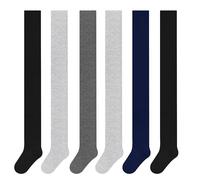 L&K-II Leotardos de punto para niños, 6 unidades, multicolor, 2734, 6er-2789, 134-140