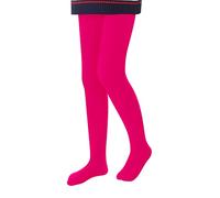 L&K-II Mallas Térmicas Niñas Mallas para Niños con Forro Interior Invierno Caliente Mallas Opacas Sin Costura Cintura Alta Multicolor 4611 rosa 110-116