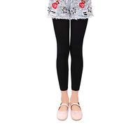 L&K-II Medias de verano para niñas 3/4 sin pies medias de ballet medias de baile microfibra opaca de 40 den de color 27252 Negro 122/128