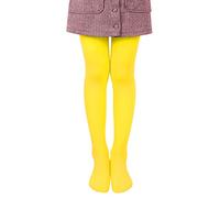 L&K-II Medias y Leggings Niñas verano Medias de Ballet Niñas Medias Baile de Niña 27251 Amarillo 134/140