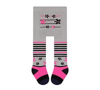 L&K-II Pack de 1 leotardos para bebé niña con diseño de rayas de lunares y estrellas 2771, 2771J-1par, 68 cm/74 cm