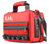 L&L First Aid Botiquín de primeros auxilios para coche, hogar, viajes y negocios. Equipo de supervivencia de 450 piezas. Botiquín de primeros auxilios para emergencias