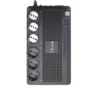 L-Link SAI LL-700-G6 700VA interactivo con 6 Schukos