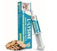 L-Lisina para Gatos Gatitos - Lisina Gatos, Reforzar Sistema Inmunitario, Alivio de Estornudos, Resfriado, Ojos Llorosos, Taurina, Omega-3, Vitaminas