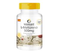 L-Metionina 500mg - Aminoácido esencial - 120 cápsulas | Warnke Vitalstoffe - Calidad de farmacia alemana