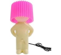 L¨¢Mpara De Luz Nocturna Naughty Boy Para Los Ojos, Moderno, Lectura, Oficina, Hombrecito T¨ªmido L¨¢Mpara Creativa L¨¢Mpara De Mesa Hogar Pareja Bonita Fiesta De Regalo-Roja