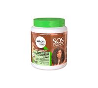 L nea de sal n - Linha SOS Cachos (Oleo de Coco) - Creme para Pentear Tratamento Profundo 1 Kg - (SOS Curls (Coconut Oil) - Crema para peinar de