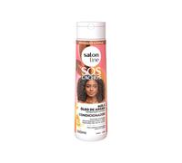 L nea Sal n - Linha SOS Cachos (Mel e Oleo de Argan) - Acondicionador 300 Ml - (Rizos SOS (Miel y Aceite de Arg n) - Acondicionador 10.14 Fl Oz)