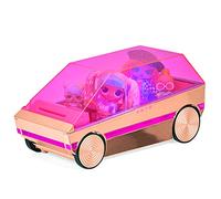 L.O.L. Surprise! 3-In-1 Party Cruiser Coche - con Piscina Sorpresa, Pista De Baile Y Luces Negras Mágicas - Oro Rosa con Acabados En Rosa - para Muñecas L.O.L. Surprise! Y OMG - Edad: 4+ Años