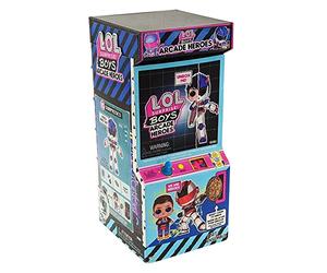 L.O.L. Surprise! Boys Arcade Heroes - Muñeco de Acción - Con 15 Sorpresas, Traje de Héroe de 6 Piezas y Accesorios