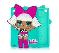 L.O.L. Surprise! Funda trasera de silicona para iPad, protector de goma antideslizante para niños, iPad 9 (2021)/8 (2020)/7 (2019) Gen (Diva)
