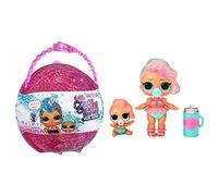 L.O.L. Surprise! Glitter Colour Change Pearl Surprise Muñeca de Moda con 6 sorpresas - Incluye muñeca y hermanita, Ropa, Accesorios y Bolas efervescentes - para coleccionar - Edad: 4+ años - Morado
