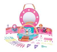 L.O.L. Surprise! Hair Beads Salon Playset - Viene con 1 Muñeca y 100 Cuentas. También Incluye Cintas para el Pelo, Espejo y Más Sorpresas, Regalo para Niños Mayores de 4 Años