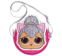 L.O.L Surprise! LOL Dolls Bolso de mano para niñas | Bolso cruzado con purpurina | Bolso de hombro de moda | Kitty Queen | Centro de escenario, Kitty Queen, S, Bolsas cruzadas