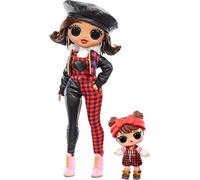 L.O.L. Surprise! LOL Surprise OMG Winter Chill Muñeca de Moda Camp Cutie y Muñeca Babe in The Woods con 25 Sorpresas