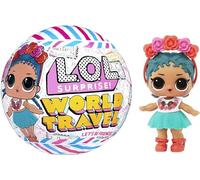 L.O.L. Surprise! LOL Surprise World Travel Tots Muñeca de Moda con 8 sorpresas Que Incluyen un Mensaje Secreto, Ropa, Accesorios y más - Surtido Aleatorio - para coleccionar - Edad: 4+ años