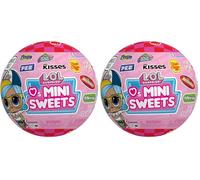 L.O.L. Surprise! Loves Mini Sweets - Surtido - 8 sorpresas -8 Accesorios y muñecas con Tema de Caramelo en un Embalaje de Bola de Papel - para niños y coleccionistas de 4+ años (Paquete de 2)