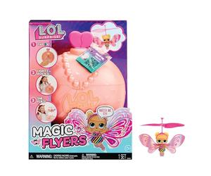 L.O.L. Surprise! Magic Flyers - Flutter Star - Muñeca voladora que se guía con la mano - coleccionable con unboxing en botella táctil - óptima para niñas a partir de 6 años