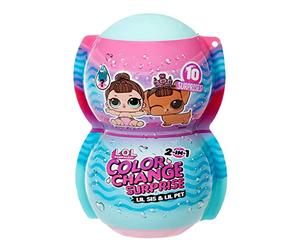 L.O.L. Surprise Me My Lil Sis Lil Pet Colour Change Set de Muñecas - Surtido - 2 muñecas con 10 sorpresas Que Incluyen Ropa, Accesorios y Cambio de Color - Coleccionable - Edad: 3 años