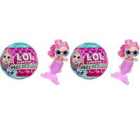 L.O.L. Surprise! Mermaids Tots - Peques de Moda con Colas Que Cambian de Color - Adecuado para Coleccionistas, Niñas y Niños Mayores de 4 Años (Paquete de 2)