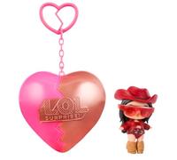 L.O.L. Surprise! Music Festival Headliners Tot with Heart Keychain Ball | Un Tot incluido, Jennie o Rosalía, 7 sorpresas, carta coleccionable incluida, +4 años