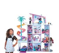 L.O.L. Surprise! OMG Casa de Sorpresas - Más de 85 sorpresas, 4 pisos, 10 habitaciones - Incluye muebles y accesorios - Para muñecas LOL Surprise y OMG - Casa de muñecas coleccionable - Edad: 3+ años