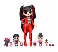 L.O.L. Surprise! OMG Spice Family Pack - Más de 45 Sorpresas - Muñeca de Moda Spicy Babe, Muñecas Tot Spice, Spicy Kid y Lil Spice, Mascota Spicy Kitty - para Niños y Niñas Mayores de 4 Años