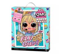 L.O.L. Surprise! OMG World Travel Muñeca de Moda Fly GURL - con 15 sorpresas Que Incluyen Vestido, Zapatos, Accesorios de Viaje y más - Caja Reutilizable - para coleccionar - Edad: 4+ años