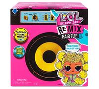 L.O.L. Surprise Remix Hair flip Muñecas - Descubre 15 Sorpresas, Música y Revela el Pelo de la Muñeca - Accesorios a la Moda, Coleccionable - Edad: 4+. Incluye Conjunto, Letras de Canciones y Más