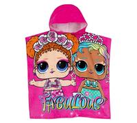 L.O.L. Surprise! Toalla De Baño Algodon Toalla Piscina Niña | Poncho Playa Niño para Verano | Rosa Talla única