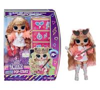 L.O.L. Surprise! Tweens Neon Pop Stars - Thea Stars - 1 Muñeca de Moda, con Sorpresas Retroiluminadas, +10 Disfraces y Accesorios de Estrella del Pop, Incluida su Guitarra Rosa, para Niños +4 Años