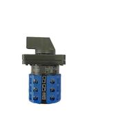 L-O-R 3 Positions 20A/32A Changeover Control Circuit Panel Mounted For Electrician Using Tools Rotary Cam Switch LW26-20/3(102,32A-10x38 Holder-Fuse)