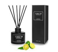 L 'odeur Vill Difusor,Traje Difusor Mandarinas Verdes de 3,4 onzas (100 ml), difusor aromático Negro Mate, Adecuado para perfumes domésticos de Larga duración en baños y dormitorios.