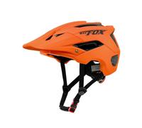 (L,Orange)Batfox MTB Helmet Bicycle Helmet Cycling Helmet for Outdoor Sports for Men Women Youth Teenagers Lightweight and Breathable
