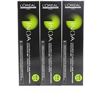 L 'Oréal Inoa 7,3 Rubio Medio Dorado 60 ml Paquete de 3 unidades)